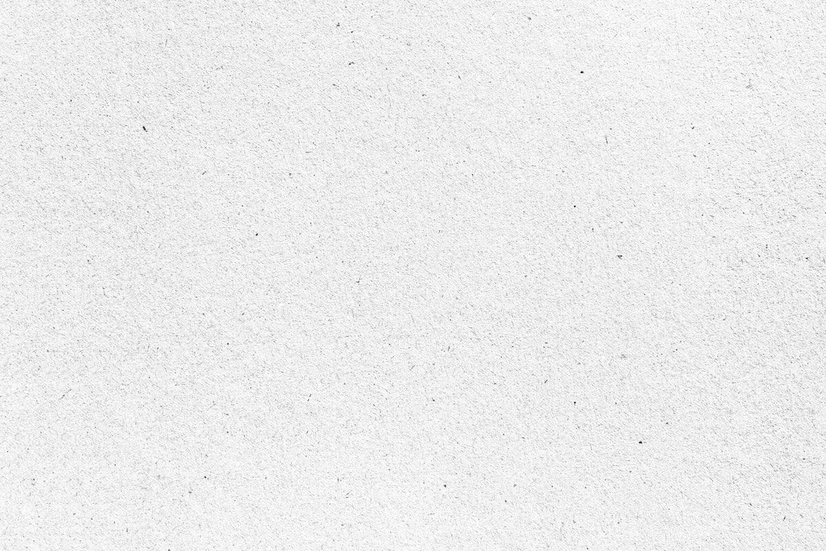 A smooth, even white surface after renovation work